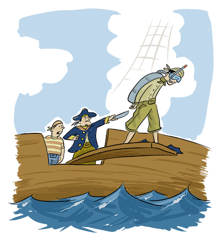 Cartoon illustration