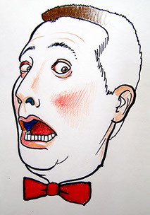 Pee Wee Herman illustration